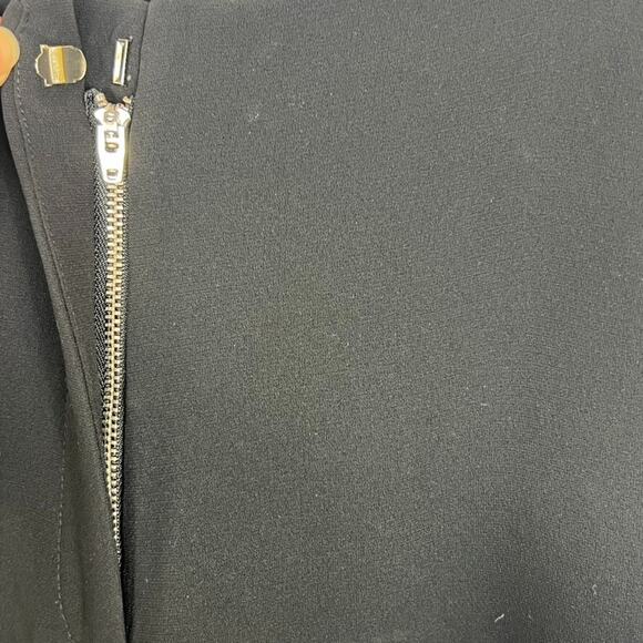 Elizabeth and James Culotte Pants Women's Size 2 Black Polyester Blend Wide Leg - Picture 5 of 16